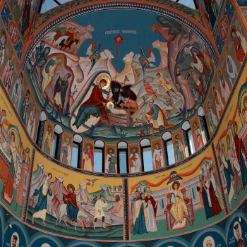 Pictura bisericeasca [Bumbu Constantin, Bumbu Emanuel, Bumbu Liviu]: Biserica 'Adormirea Maicii Domnului' Manastirea Dumbrava, Com. Unirea, Alba