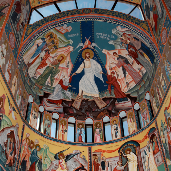 Pictura bisericeasca [Bumbu Constantin, Bumbu Emanuel, Bumbu Liviu]: Biserica 'Adormirea Maicii Domnului' Manastirea Dumbrava, Com. Unirea, Alba