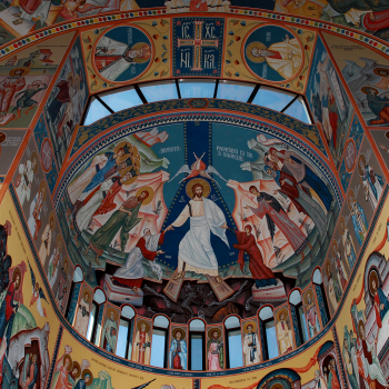 Pictura bisericeasca [Bumbu Constantin, Bumbu Emanuel, Bumbu Liviu]: Biserica 'Adormirea Maicii Domnului' Manastirea Dumbrava, Com. Unirea, Alba