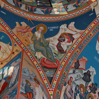 Pictura bisericeasca [Bumbu Constantin, Bumbu Emanuel, Bumbu Liviu]: Biserica 'Adormirea Maicii Domnului' Manastirea Dumbrava, Com. Unirea, Alba