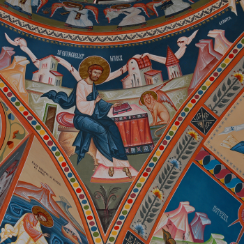 Pictura bisericeasca [Bumbu Constantin, Bumbu Emanuel, Bumbu Liviu]: Biserica 'Adormirea Maicii Domnului' Manastirea Dumbrava, Com. Unirea, Alba