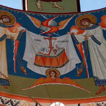 Pictura bisericeasca [Bumbu Constantin, Bumbu Emanuel, Bumbu Liviu]: Biserica 'Adormirea Maicii Domnului' Manastirea Dumbrava, Com. Unirea, Alba