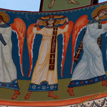 Pictura bisericeasca [Bumbu Constantin, Bumbu Emanuel, Bumbu Liviu]: Biserica 'Adormirea Maicii Domnului' Manastirea Dumbrava, Com. Unirea, Alba