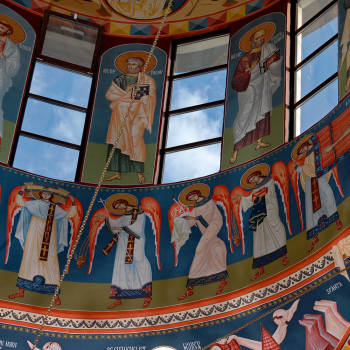 Pictura bisericeasca [Bumbu Constantin, Bumbu Emanuel, Bumbu Liviu]: Biserica 'Adormirea Maicii Domnului' Manastirea Dumbrava, Com. Unirea, Alba
