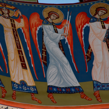 Pictura bisericeasca [Bumbu Constantin, Bumbu Emanuel, Bumbu Liviu]: Biserica 'Adormirea Maicii Domnului' Manastirea Dumbrava, Com. Unirea, Alba