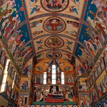 Pictura bisericeasca [Bumbu Constantin, Bumbu Emanuel, Bumbu Liviu]: Biserica 'Adormirea Maicii Domnului' Manastirea Dumbrava, Com. Unirea, Alba