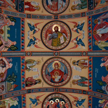 Pictura bisericeasca [Bumbu Constantin, Bumbu Emanuel, Bumbu Liviu]: Biserica 'Adormirea Maicii Domnului' Manastirea Dumbrava, Com. Unirea, Alba