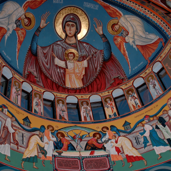 Pictura bisericeasca [Bumbu Constantin, Bumbu Emanuel, Bumbu Liviu]: Biserica 'Adormirea Maicii Domnului' Manastirea Dumbrava, Com. Unirea, Alba