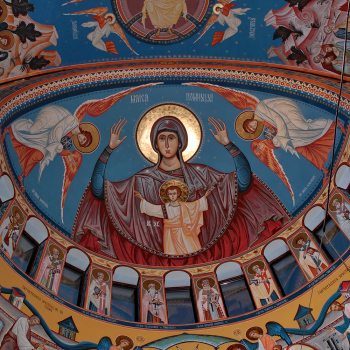 MPictura bisericeasca [Bumbu Constantin, Bumbu Emanuel, Bumbu Liviu]: Biserica 'Adormirea Maicii Domnului' Manastirea Dumbrava, Com. Unirea, Alba